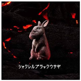 タカラトミーアーツ(T-ARTS)のシャクレルブラック ウサギ マスコット フィギュア 値下げ不可❌(キャラクターグッズ)