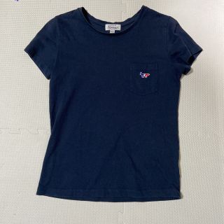 お値下げ メゾンキツネ　定番Tシャツ　ネイビー(Tシャツ(半袖/袖なし))