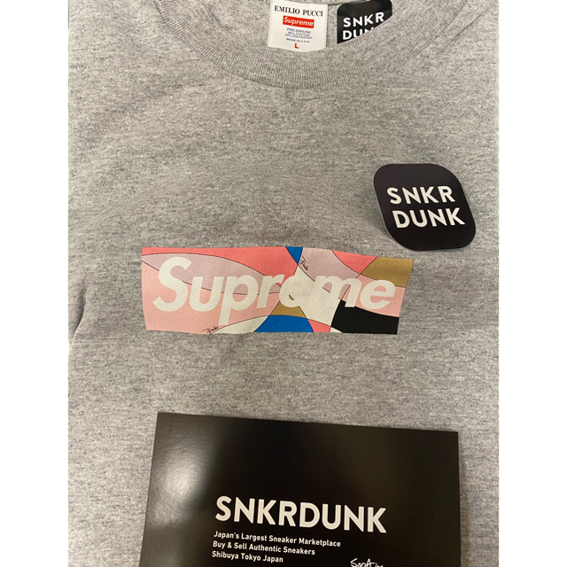 Supreme(シュプリーム)のSupreme®/Emilio Pucci® Box Logo Tee メンズのトップス(Tシャツ/カットソー(半袖/袖なし))の商品写真