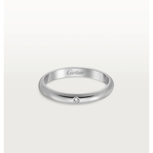 Cartier - Cartier カルティエ　1895リング　指輪　ウエディング