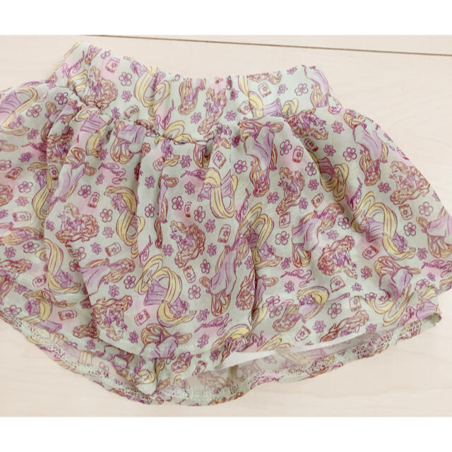 100センチ スカート 2枚 キッズ/ベビー/マタニティのキッズ服女の子用(90cm~)(スカート)の商品写真