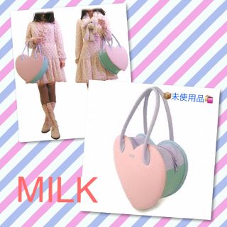 ミルク(MILK)のMILK▶︎DreamyハートBag(トートバッグ)