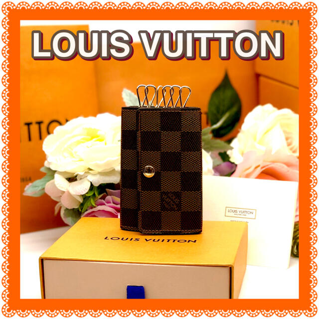 LOUIS VUITTON(ルイヴィトン)のルイヴィトン✳️ダミエキーケース✳️6連LOUIS VUITTON レディースのファッション小物(キーケース)の商品写真