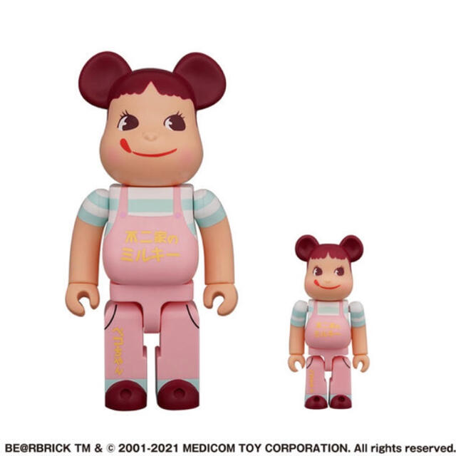 BE＠RBRICK ファミリータウンペコちゃん 100％ ＆ 400％