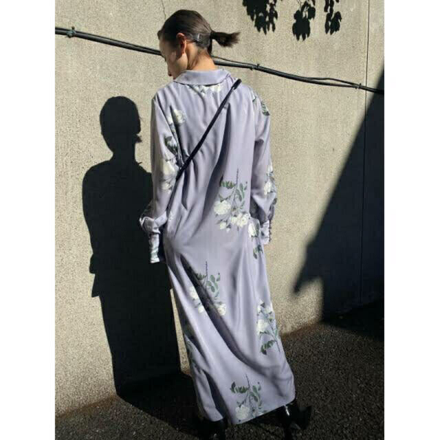 Ameri VINTAGE(アメリヴィンテージ)のameri vintage POSIE SHIRT DRESS レディースのワンピース(ロングワンピース/マキシワンピース)の商品写真