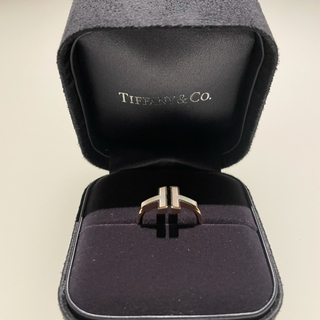 ティファニー(Tiffany & Co.)のTiffany tワイヤーリング マザーオブパール(リング(指輪))