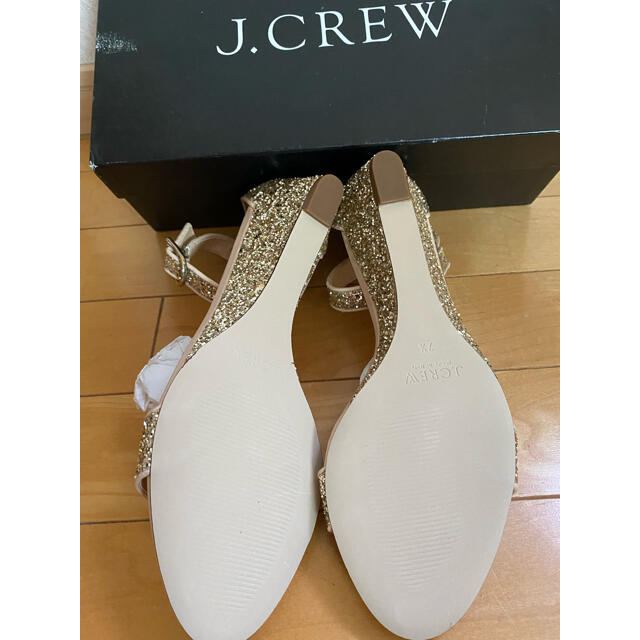 J.Crew(ジェイクルー)の新品　ジェイ・クルー サンダル　4.5センチヒール レディースの靴/シューズ(サンダル)の商品写真