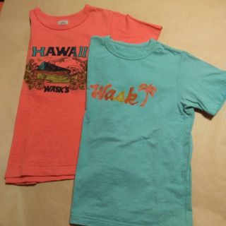 ワスク(WASK)の　kids Tシャツ130　2枚セット(Tシャツ/カットソー)