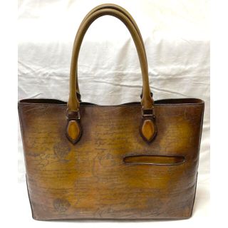 ベルルッティ(Berluti)のるい様専用【used】ベルルッティトゥジュールカリグラフィ　ブティック染め直済み(トートバッグ)