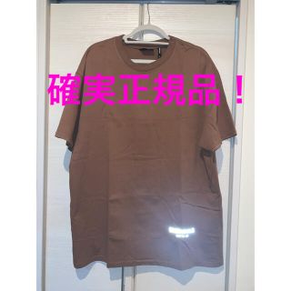 フィアオブゴッド(FEAR OF GOD)の送料込み！essentials半袖Mサイズ茶色fog fear of god(Tシャツ/カットソー(半袖/袖なし))