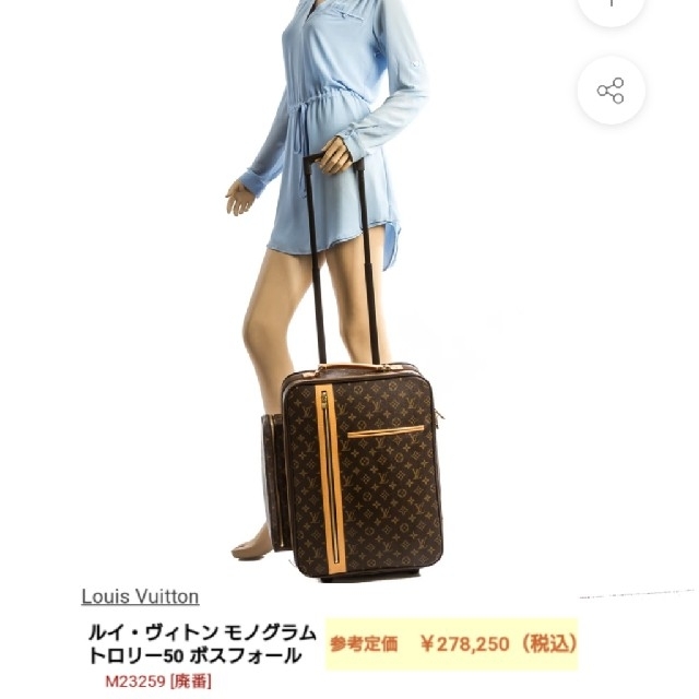 ルイヴィトン  Louis Vuitton モノグラム　キャリーバッグ