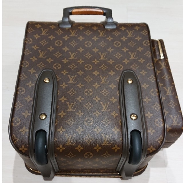 SALE 5%OFF】ルイ・ヴィトン LOUIS VUITTON トロリー50 ボスフォール キャリーバッグ キャリーケース スーツケース PVC  レザー ブラウン M23259 スーツケース・キャリーバッグ