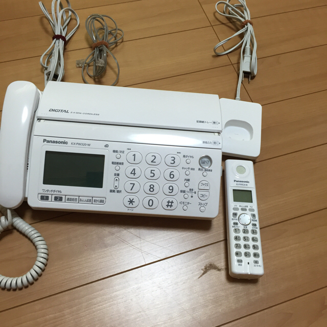 Panasonic - 関東の方限定 美品 電話 子機 FAX の通販 by ベビー・キッズ用品出品中｜パナソニックならラクマ