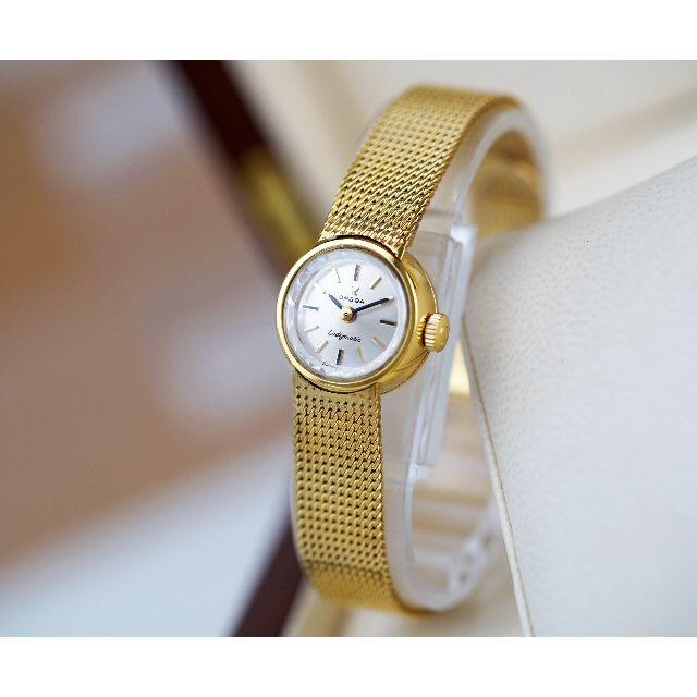 一番の - OMEGA 美品 Omega レディース ゴールド レディマティック オメガ 腕時計