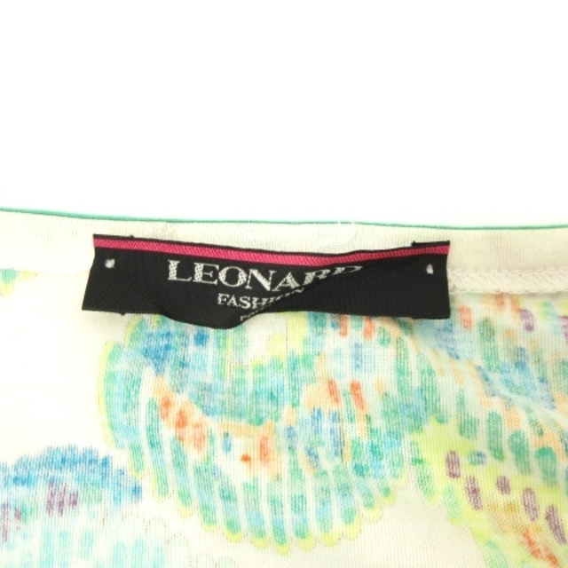 LEONARD(レオナール)のレオナール LEONARD FASHION 半袖 Tシャツ カットソー M レディースのトップス(Tシャツ(半袖/袖なし))の商品写真