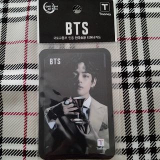 ボウダンショウネンダン(防弾少年団(BTS))のBTS  ☆V☆ T money card　未使用品(アイドルグッズ)