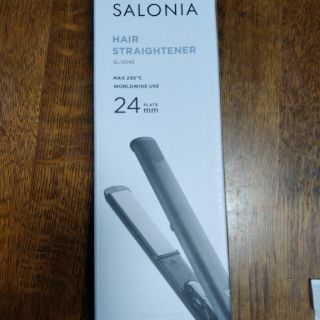 サロン(SALON)のなつ様専用です。SALONIA HAIR STRAIGHTENER 24mm(ヘアアイロン)