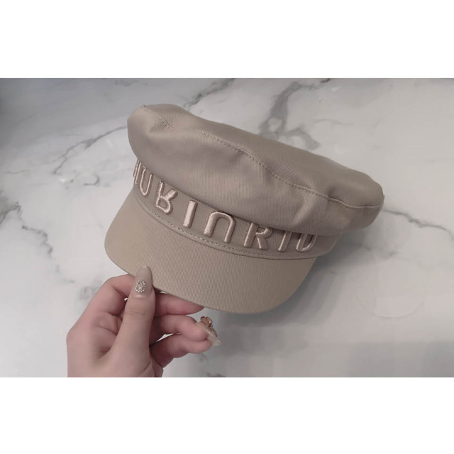 Riu logo casquette ベージュのサムネイル