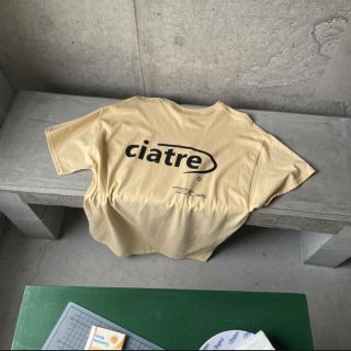 ciatre bi-color flower tee / シアター Tシャツ