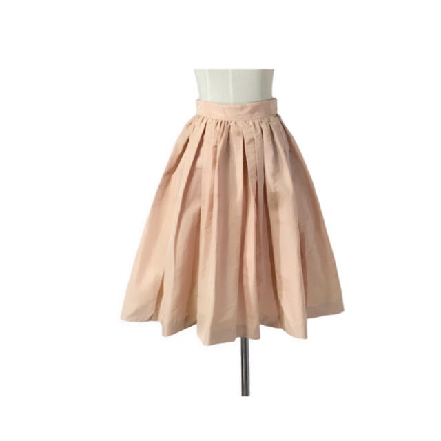 miumiu(ミュウミュウ)のmiumiu イタリア製 シグネチャーピンクのふんわり綺麗なフレアスカート レディースのスカート(ひざ丈スカート)の商品写真