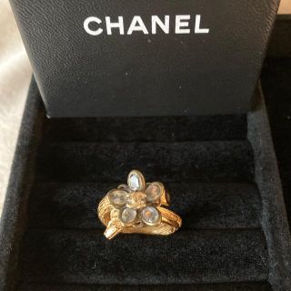 シャネル(CHANEL)のCHANEL フラワーリング　ゴールド　12.5号(リング(指輪))