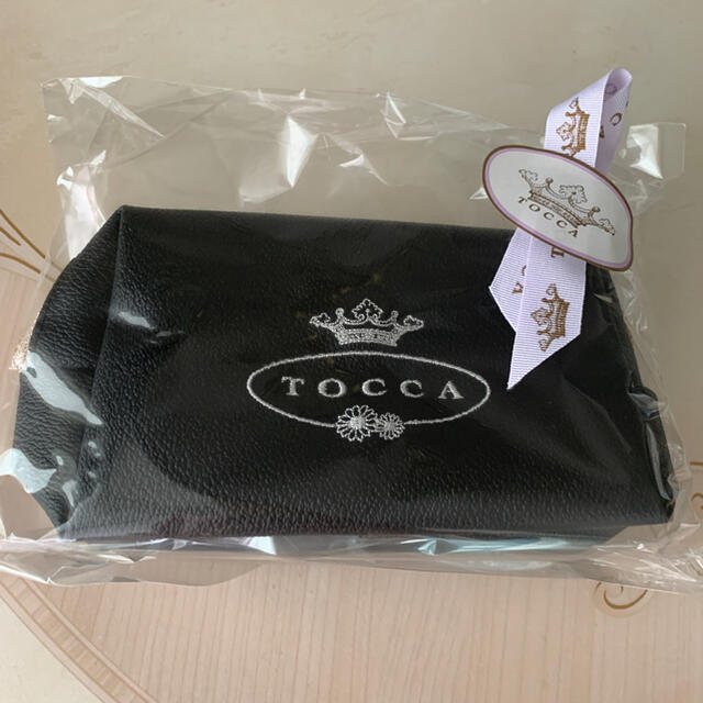 TOCCA(トッカ)のTOCCA トッカのポーチ　黒1点⭐︎お値下げ⭐︎ レディースのファッション小物(ポーチ)の商品写真