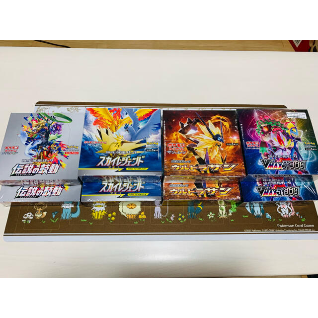 65140円ポケモンカード 8box 8箱 バラエティセット