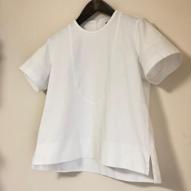 ドゥロワー コットン デザインシャツ - カットソー(半袖/袖なし)