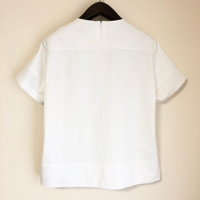 Drawer(ドゥロワー)のドゥロワー コットン デザインシャツ レディースのトップス(カットソー(半袖/袖なし))の商品写真