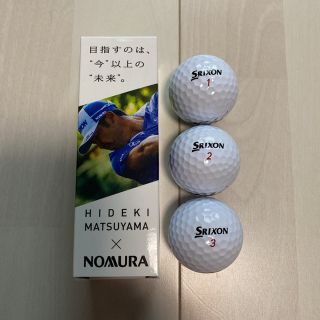 Srixon - 松山英樹 サイン入りボール スリクソン Z STAR XV 3個の通販