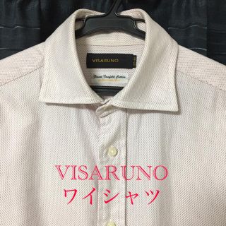 VISARUNO ライトピンク ワイシャツ(シャツ)