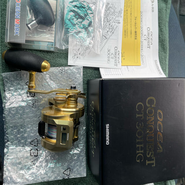 国内在庫】 ちゃむさん専用。SHIMANO 301HG オシアコンクエスト CT