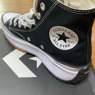 converse run star hike black  25cm