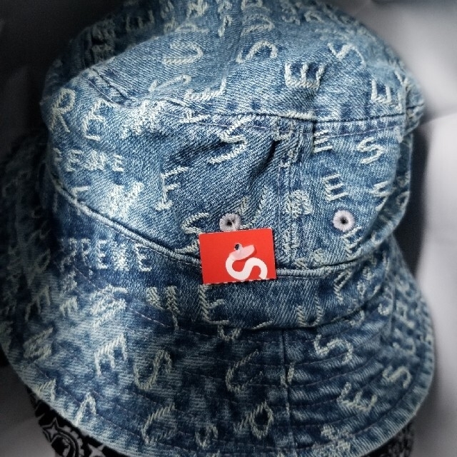 メンズWarp Jacquard Logos Denim Crusher