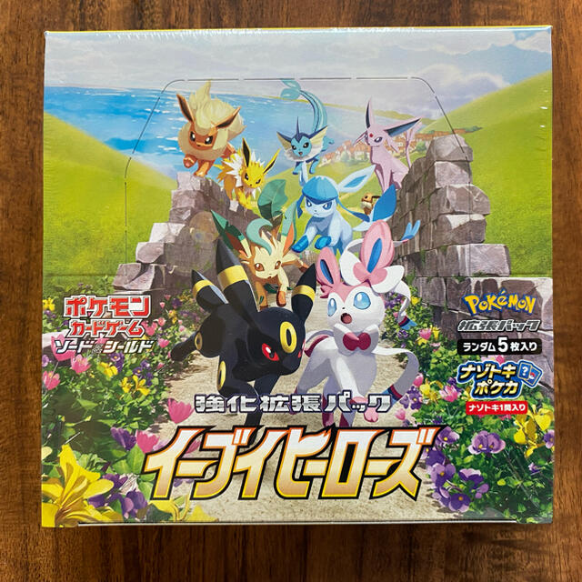 ポケカ　イーブイヒーローズ　新品未開封　シュリンクあり　1BOX