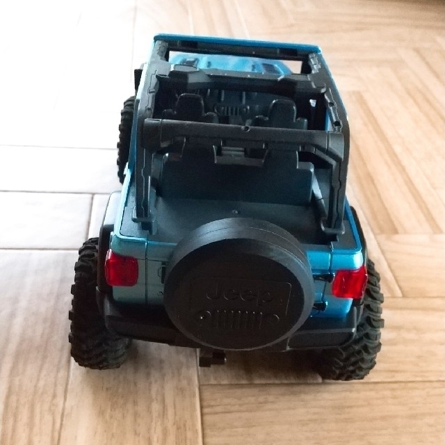 Jeep(ジープ)のジョーゼン ラジコン ブルー 1/24 Jeep ラングラー ルビコン エンタメ/ホビーのおもちゃ/ぬいぐるみ(ホビーラジコン)の商品写真