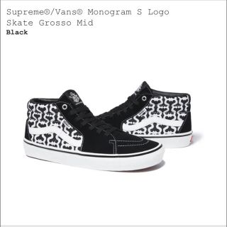 シュプリーム(Supreme)のSupreme®/Vans® Monogram Skate Grosso Mid(スニーカー)