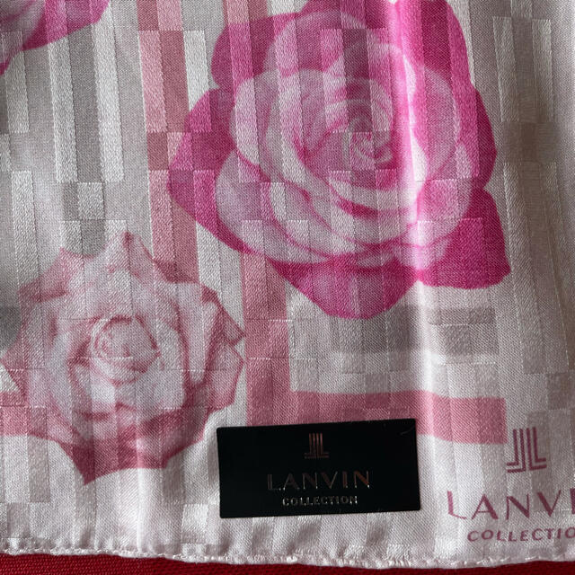 LANVIN COLLECTION(ランバンコレクション)のLAN V I Nハンカチ⭐︎未使用品🌸 レディースのファッション小物(ハンカチ)の商品写真