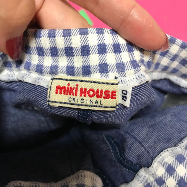 mikihouse(ミキハウス)のミキハウス トップス パンツ2点セット キッズ/ベビー/マタニティのベビー服(~85cm)(Ｔシャツ)の商品写真