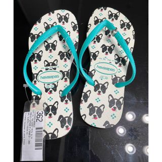 ハワイアナス(havaianas)のフレブル柄　ハワイアナス(ビーチサンダル)