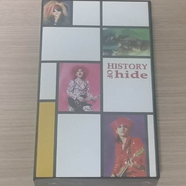 39ERLANGERデランジェ新品◆HISTORY OF hide CD vol.1&2＋VHSセット