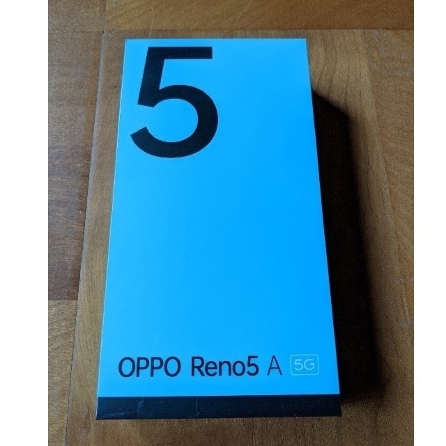 【新品未使用】OPPO Reno 5A（dual simモデル）シルバーブラック