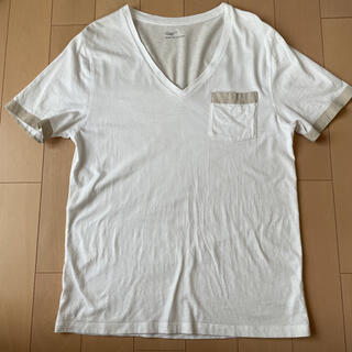 ギャップ(GAP)のVネックTシャツ(Tシャツ/カットソー(半袖/袖なし))