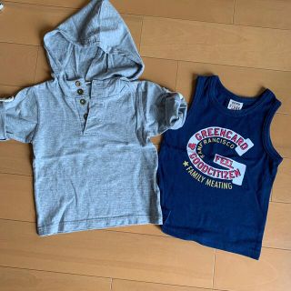 ジャンクストアー(JUNK STORE)の95センチ　2点セット(Tシャツ/カットソー)