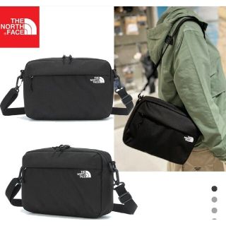 ザノースフェイス(THE NORTH FACE)の新作！ノースフェイス　BASIC　ショルダーバッグ　クロス　ボディ　韓国　黒(ショルダーバッグ)