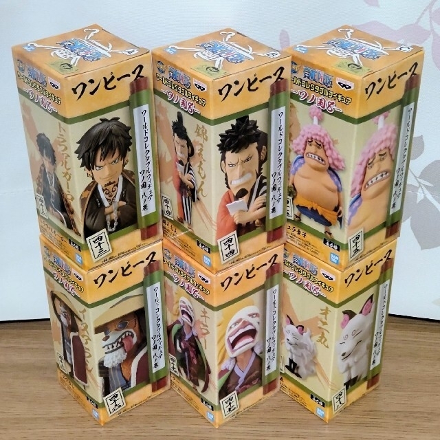 ONE PIECE - ワンピース ワールドコレクタブルフィギュア ワノ国8 全6
