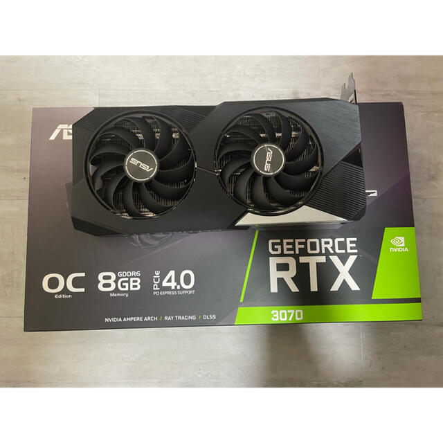 PCパーツASUS DUAL GeForce RTX 3070-08G