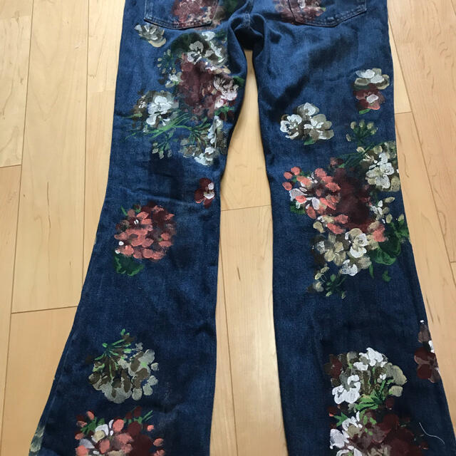 Gucci - 最後の値下げ!GUCCI フラワーフローラルデニム花柄カットの