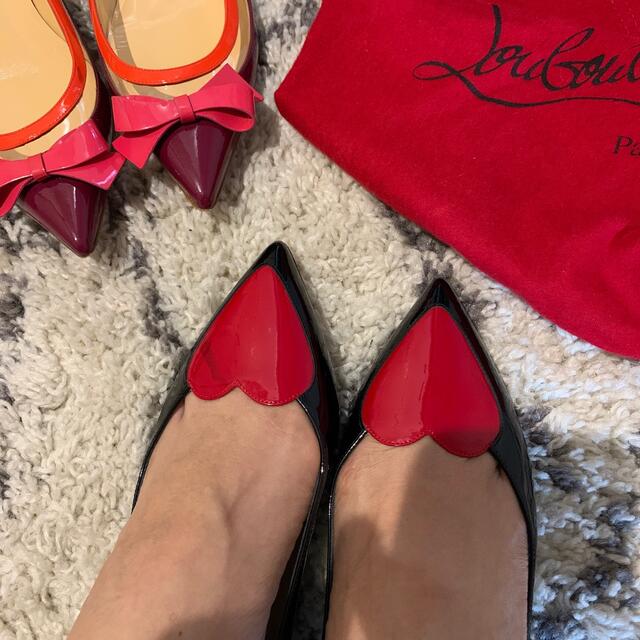 Christian Louboutin - クリスチャンルブタン ハートフラットシューズ