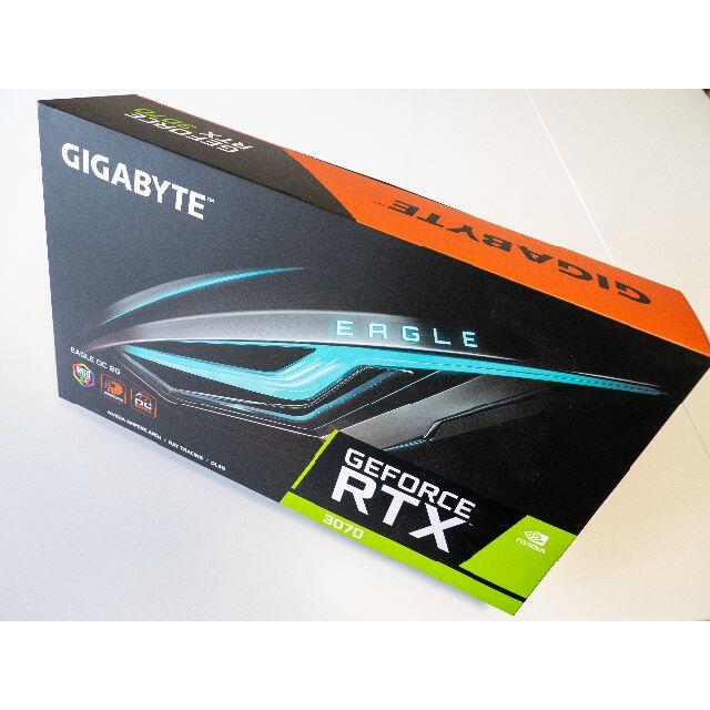 Gigabyte GeForce RTX™ 3070 EAGLE OC 8Gスマホ/家電/カメラ